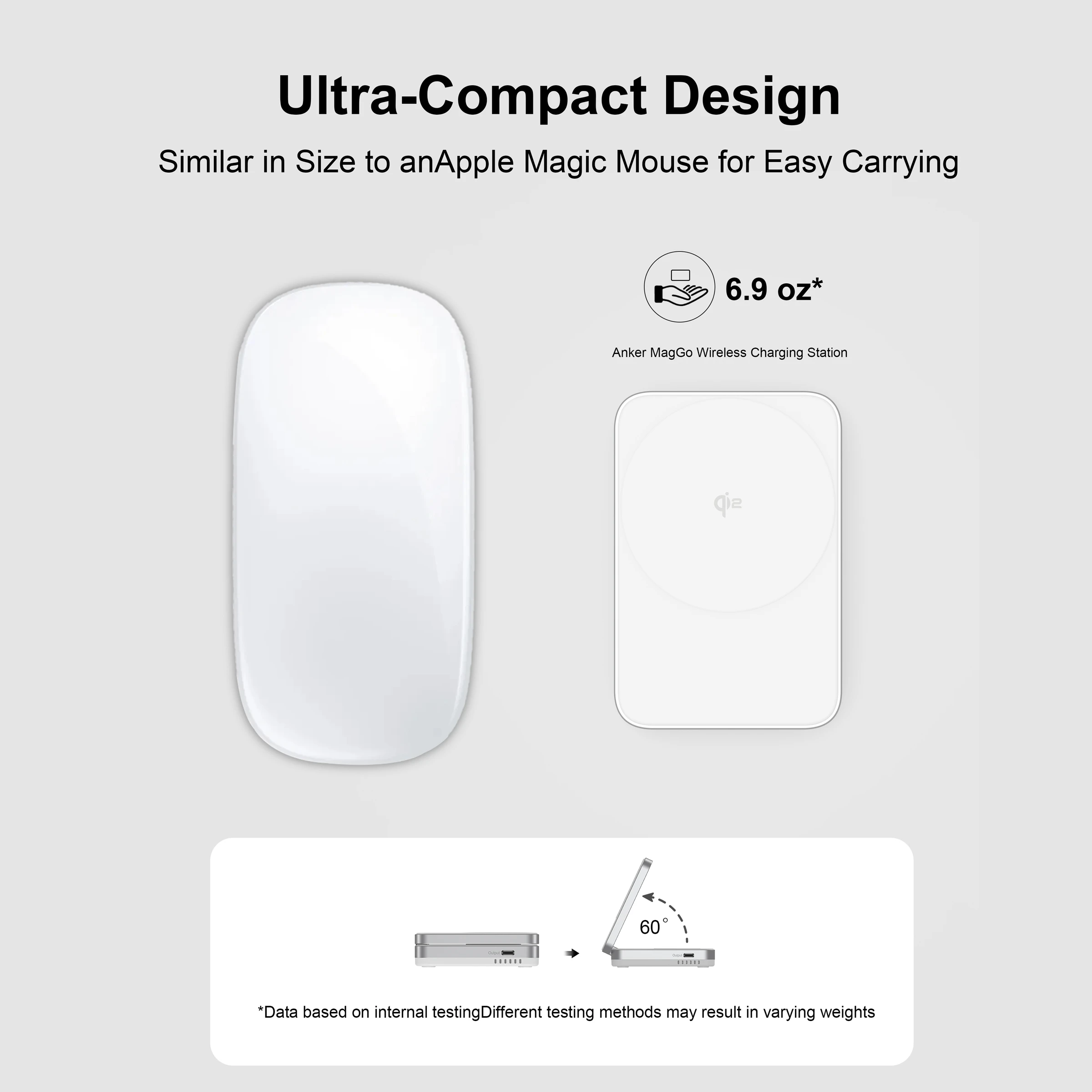 Qi2 2 in 1 Magnetic Wireless Charger Aluminum Alloy 15W Wireless Charging Stand for Iphone 12 13 14 15 Pro Max Airpods Earphone