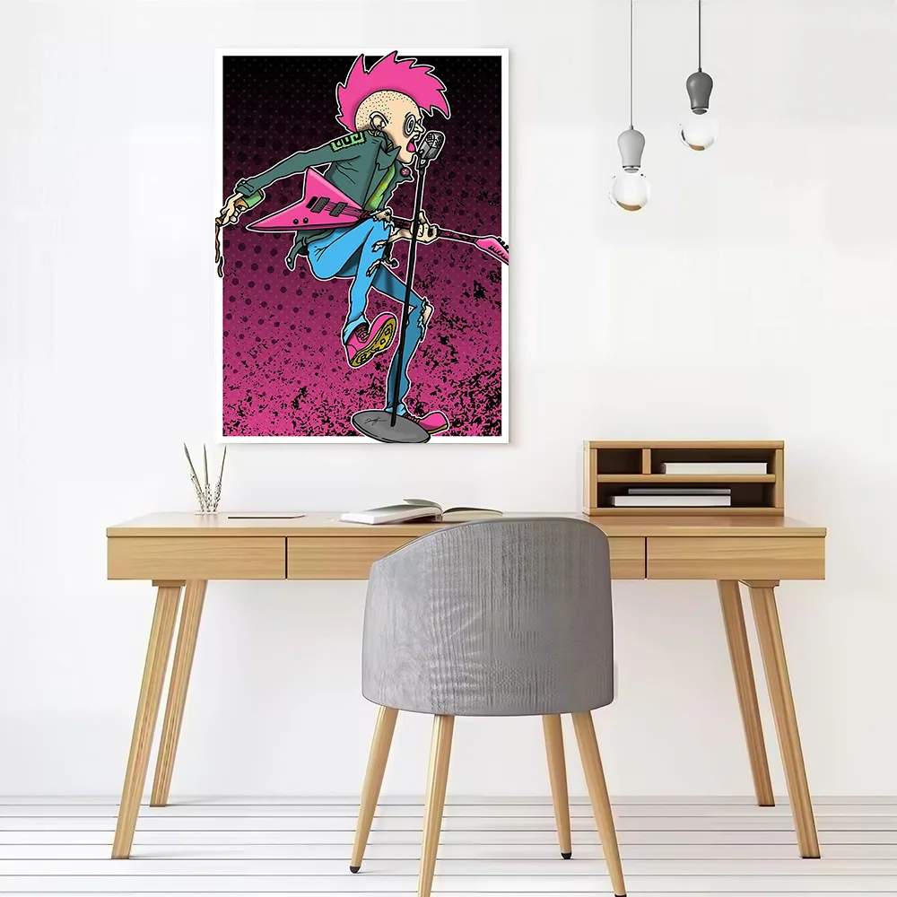 Punk N Drunk Canvas Wall Art Poster Personalized Photo Printing Perfect Gift for Bedroom Accessories Room Decorations Wand Deko