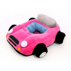 Soft Safety Baby Sitting Sofa Car Cartoon Car Shape Child Sofa Seat For Babies