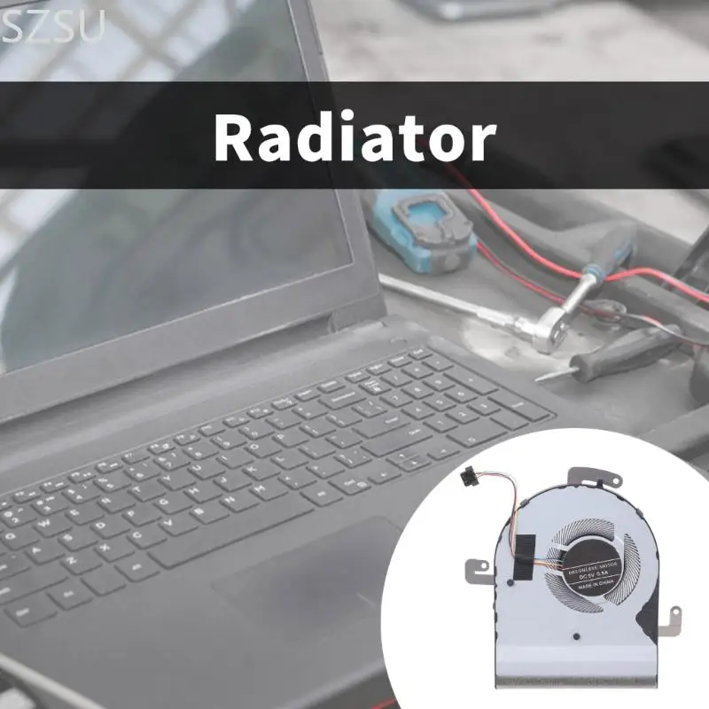 

SZSU CPU GPU Cooling Fan For N580 N580VD NX580 NX580V NX580VD X580 X580VD Laptop Cooling Fan