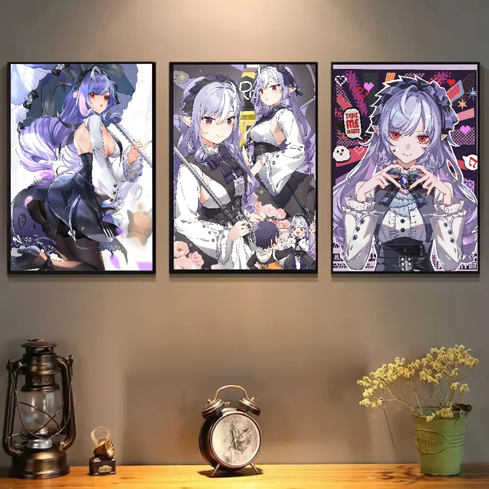 لعبة Zenless Zone Zero Hugo ملصق فني ذاتي اللصق مقاوم للماء ملصق ورقي مقهى بار ديكور جدران الغرفة