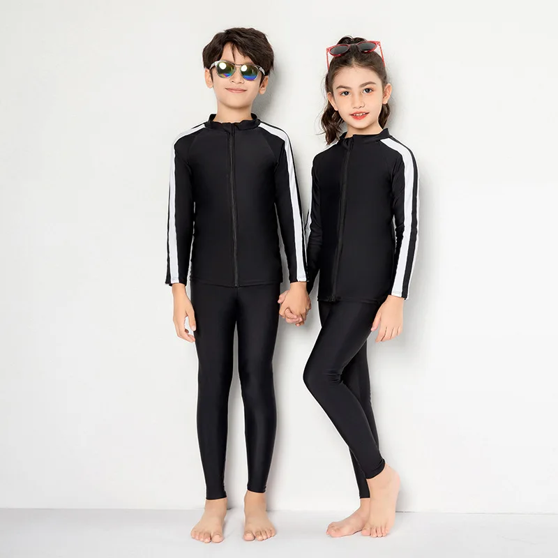 

Детская/молодежная рубашка для плавания и серфинга, 3 шт./компл., походная рубашка + леггинсы + шорты, купальный костюм, быстросохнущий купальник с длинными рукавами