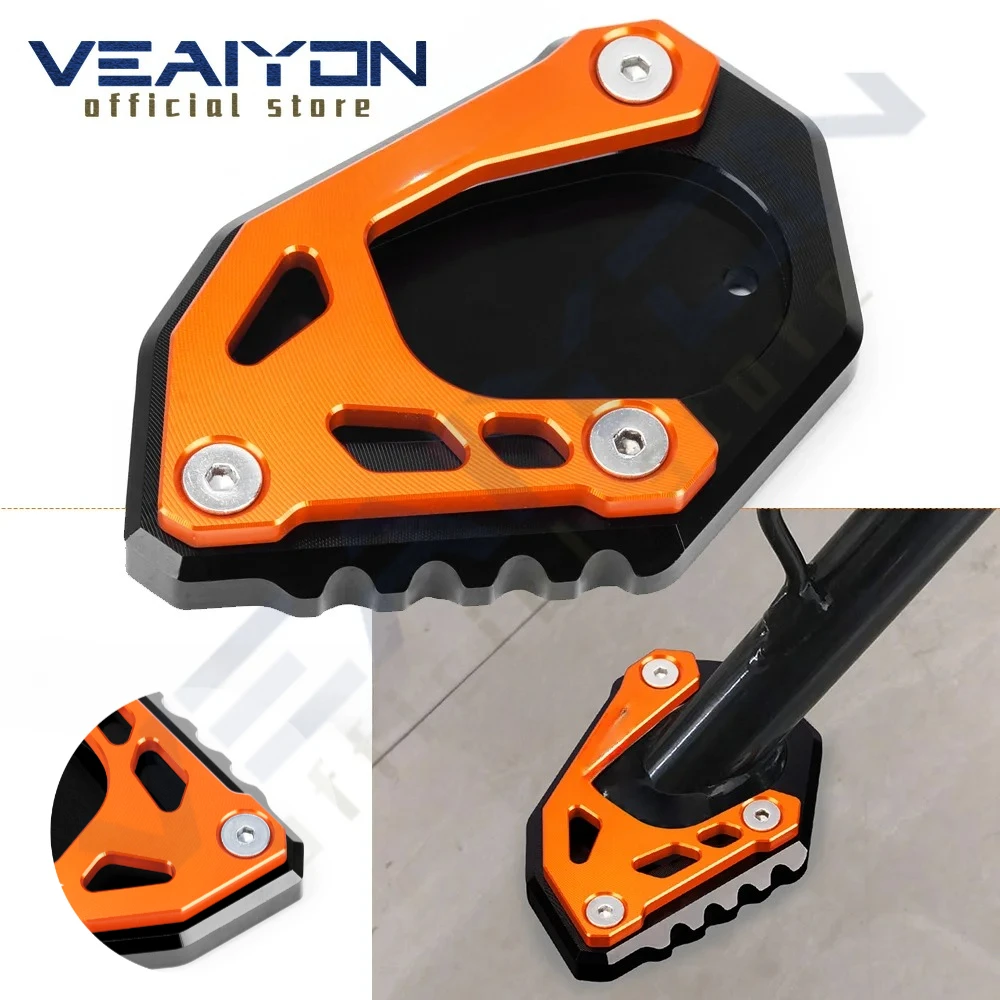 

Motorcycle Accessories Foot Enlarger Foot Side Stand Extension Fits For 690 LC4 EnduroR 690LC4 Enduro R 2019 2020 2021 2022 2023