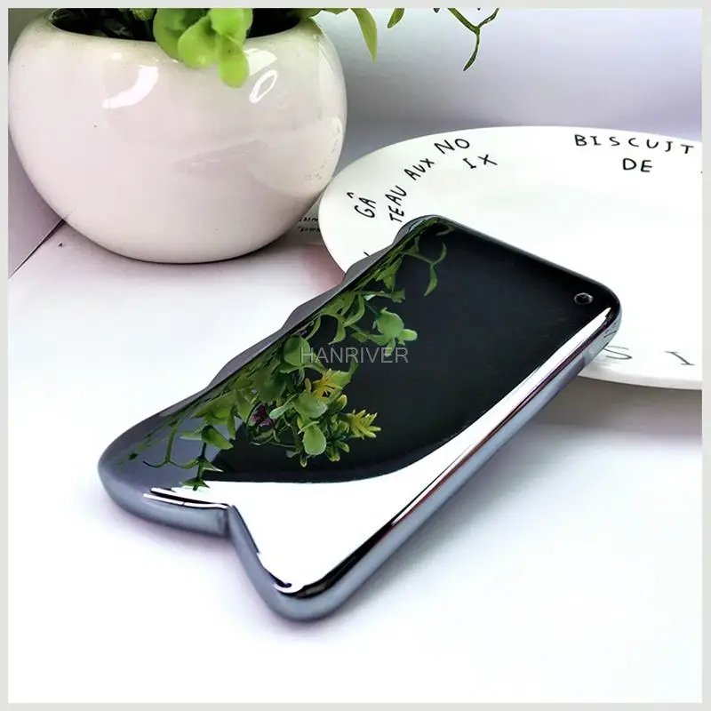 New Facial Energy Beauty Massage Stone Terahertz Gouache Scraper Face Body SPA Massager Gua Sha Board Promote Blood Circulation