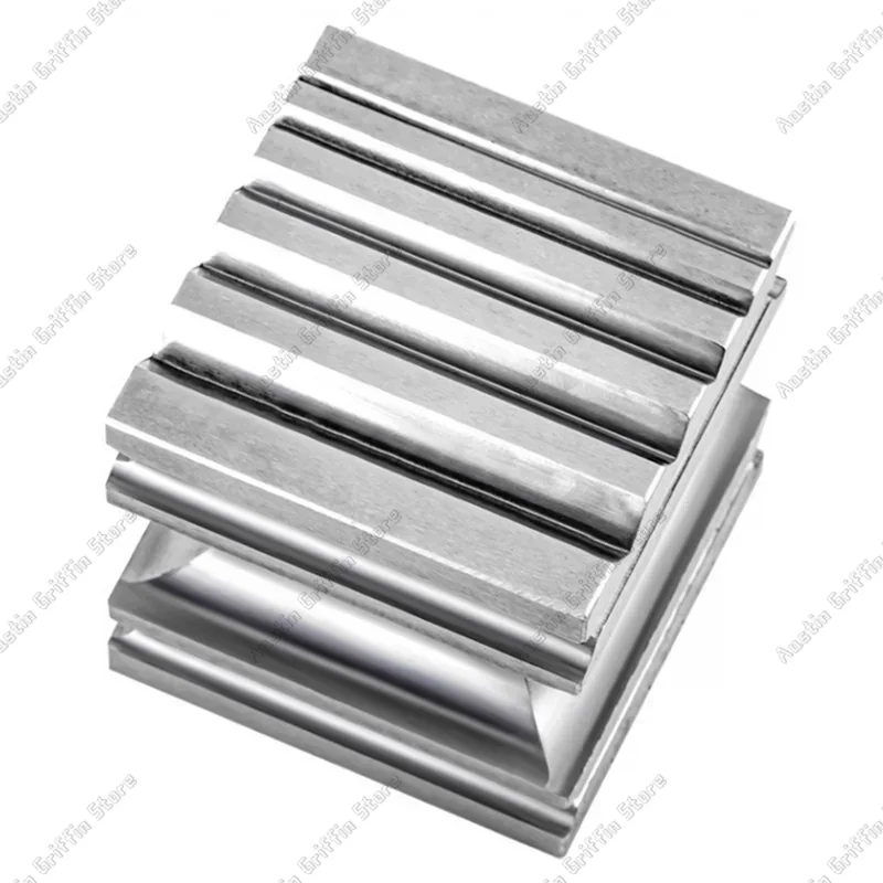 Manual Multi-Functional High Hardness Square Steel Dome Knocking Block Four-Sided Iron Channel Steel Punch Forming Tool Jewelry