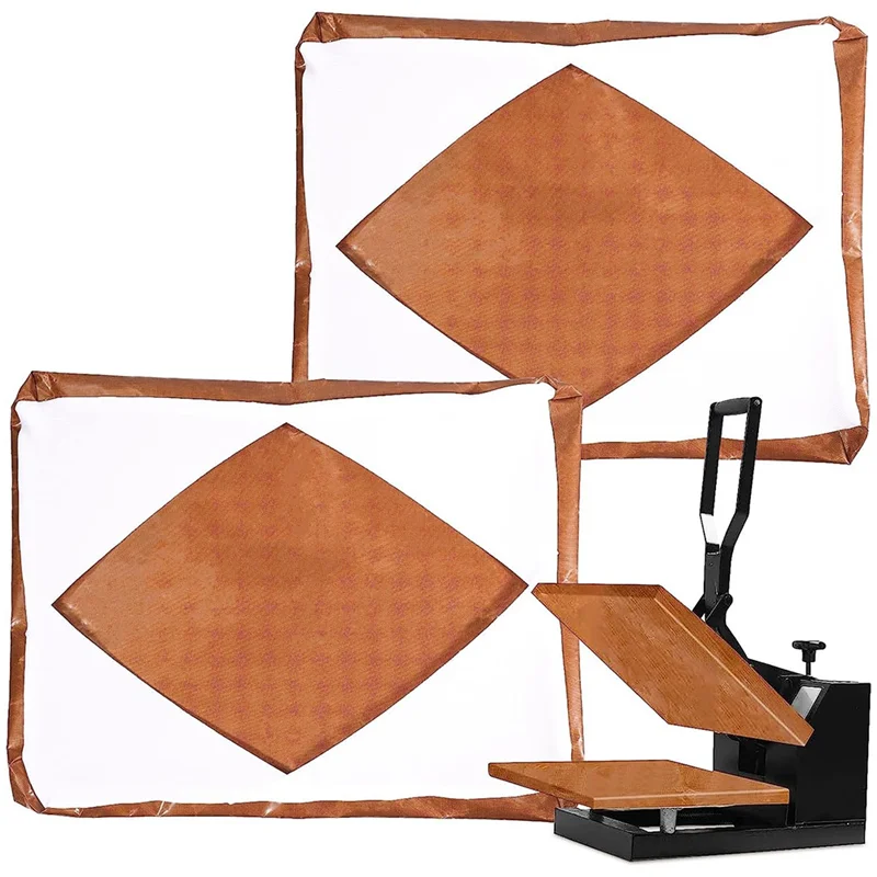 Better Quality 2Pcs Wrap Cover for Heat Press, 16 x 20 Inch Wrap Cover Heat Resistant Reusable Heat Press Wrap Cover