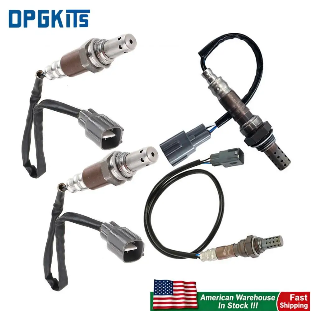 

DPGKITS 4 шт. датчик кислорода вверх и вниз 234-9042 234-9047 234-4261 234-4064 для 02-03 Lexus ES300/02-06 Toyota Camry 3.0L V6 02-06