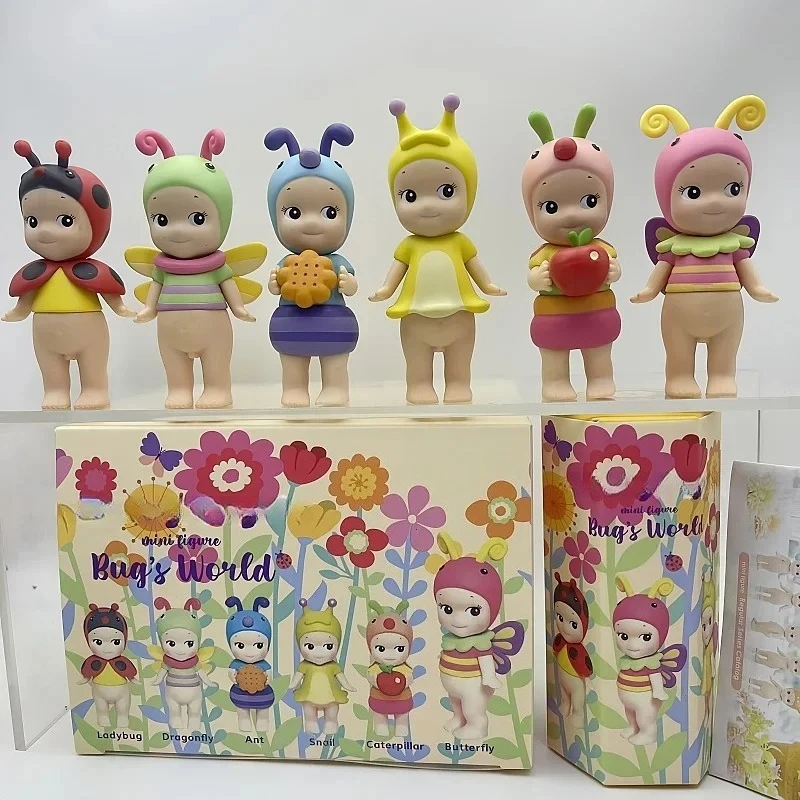 

2025 New Mini Figure Bug’S World Blind Box Anime Figures Ornaments Cute Dolls Toy Fans Anime Christmas Birthday Gift