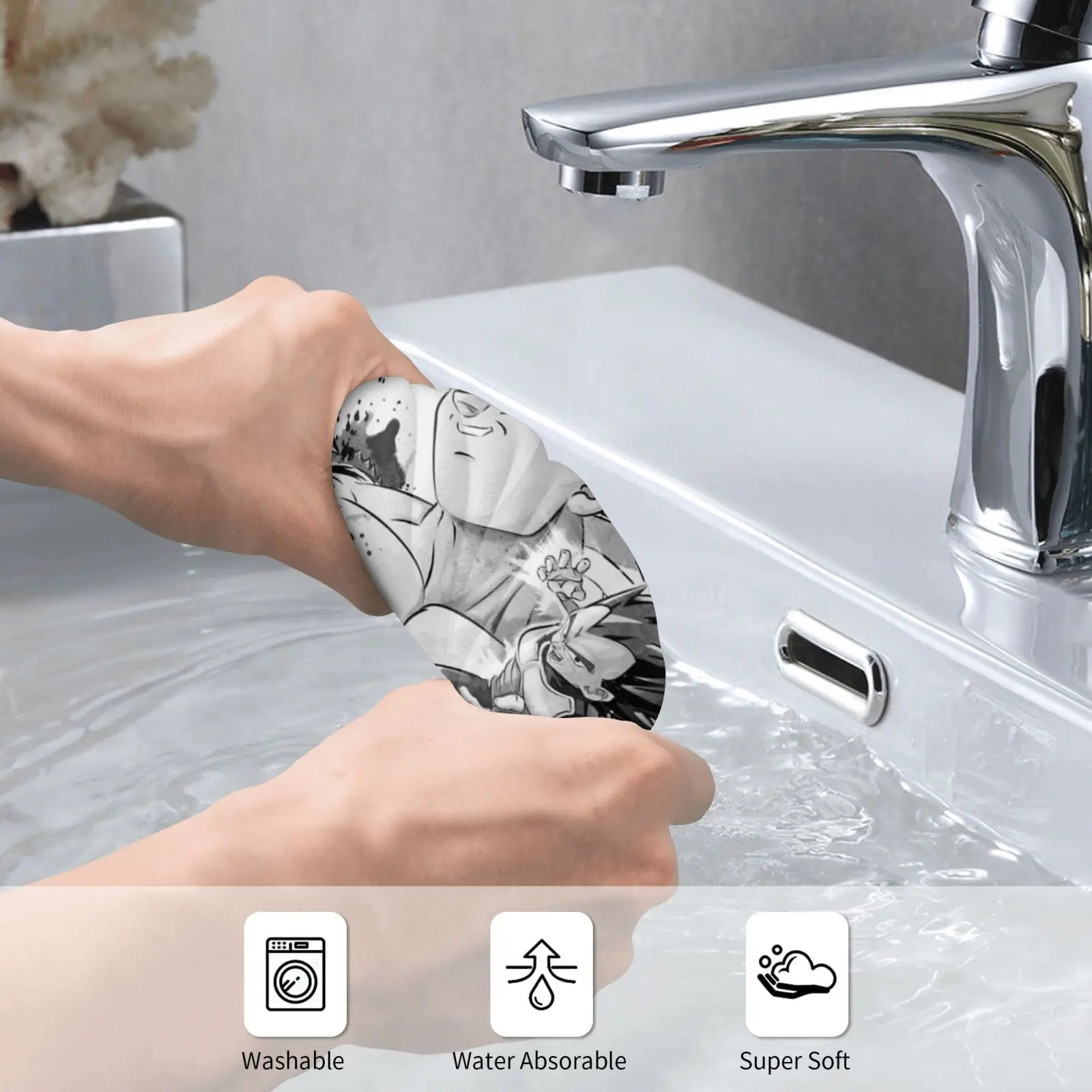 The Prince Of Custom Towel Bath Towel Freezer Trunks Pickle Anime Sleeve Black