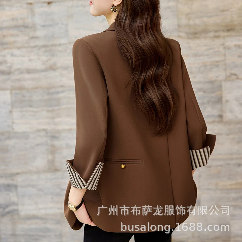 2025New style business blazer for women, long-sleeved professional suit, formal women's jacket, workwear1882