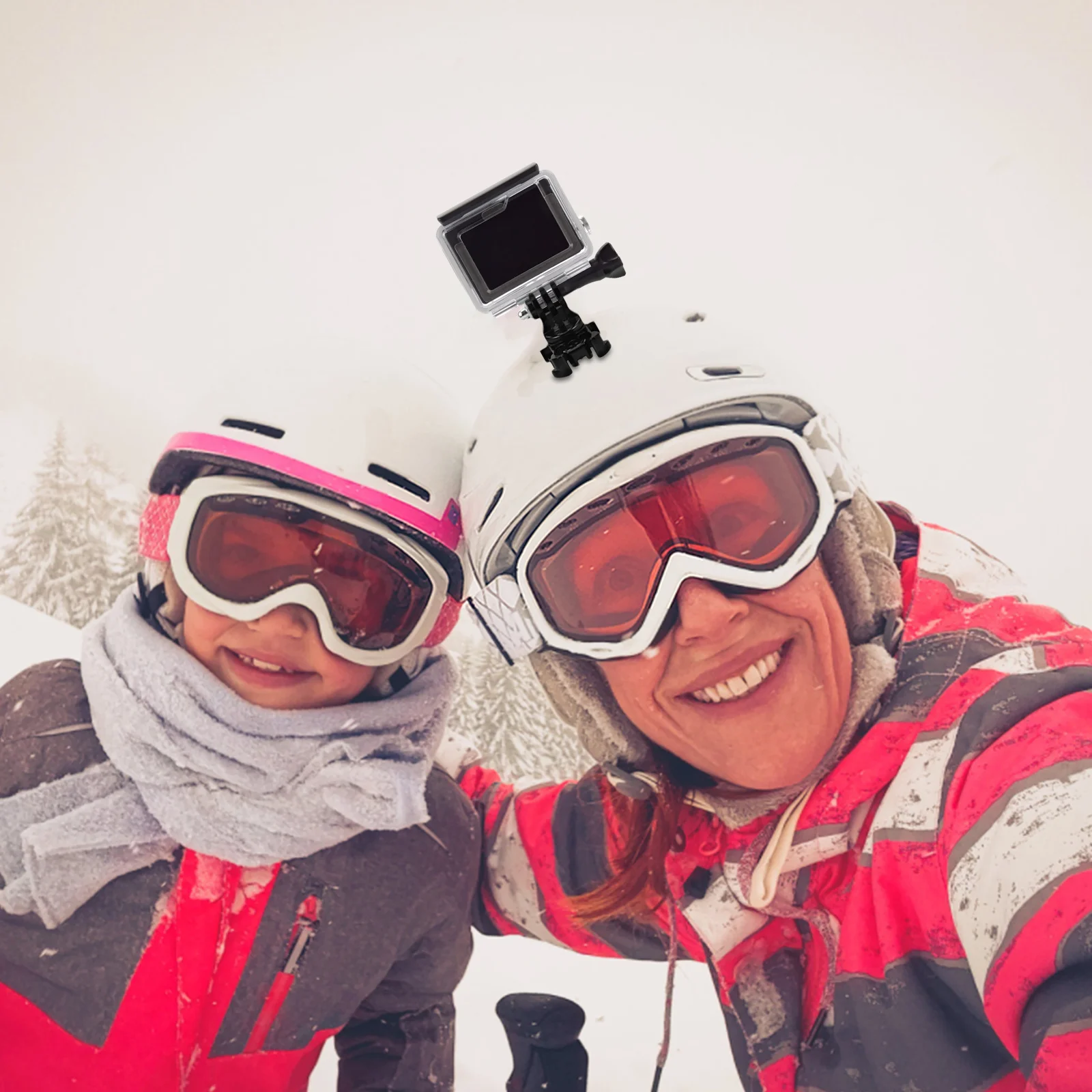 

10pcs Camera Adapter Long Thumb Screws Vertical Mount Buckle Accessories For Action Cameras Phone Clamp Car Dash Body Cam