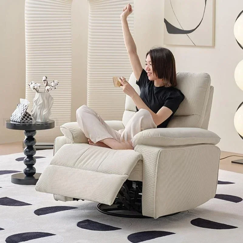 Modern Multifunctional Reclining Armchair High Rebound Sponge Living Room Single Rotating Sofa Electric Rocking LChairs