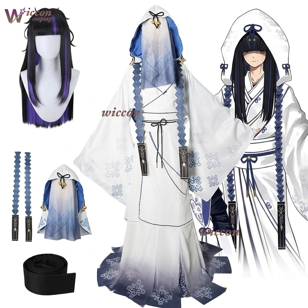 Limbus Company Araya Anime Cosplay Costume Black Embroidered Dress with Gloves Belt and Detachable Cape Role Play Props