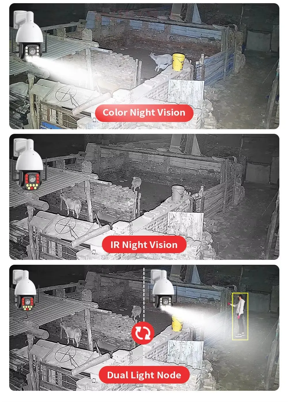 8 "4G وواي فاي كاميرا تعمل بالطاقة الشمسية 50X زووم بصري ليزر IR 4K 8MP كاميرا ذكية في الهواء الطلق Gsm بطاقة Sim الطاقة الشمسية كاميرا تلفزيونات الدوائر المغلقة #4