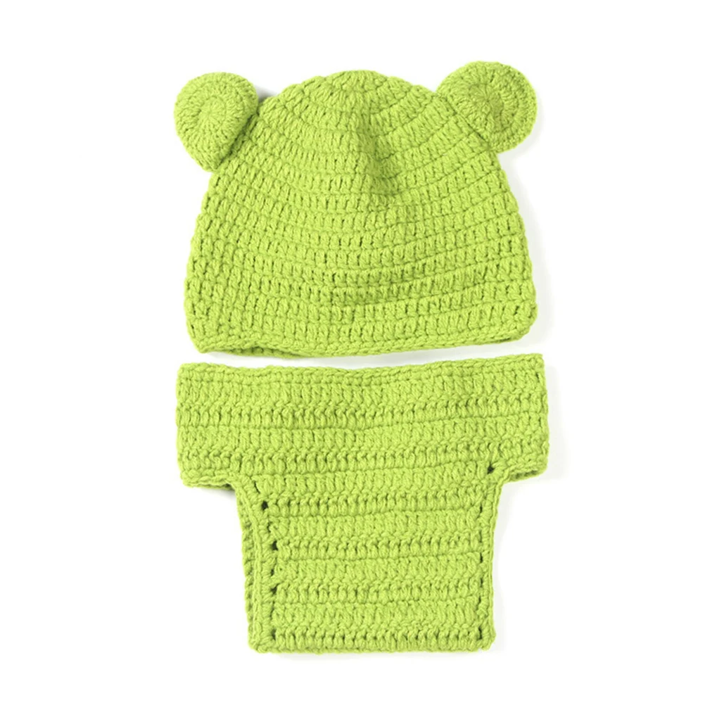 

2 Pcs Children's Beanie Newborn Outfit Infant Hat Baby Dropshipping Hats Bonnet