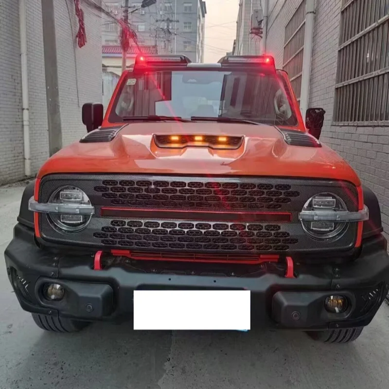 FOR ABS Blow Molding Outdoor 4x4 Off-road Adventure Light Rooflight Roof Searchlight for 300 Exterior Accessories