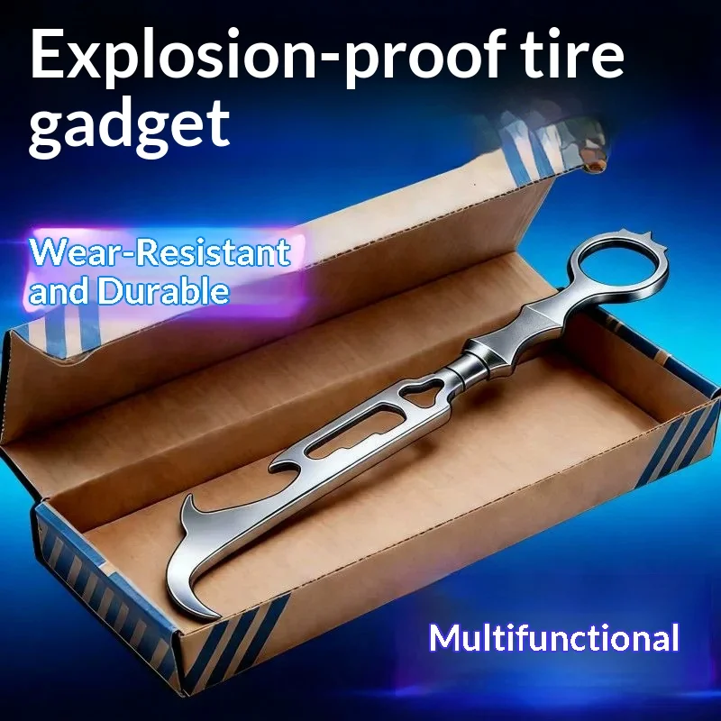 Universal Stainless Steel Tire Cleaning Hook Multifunctional Car Tire Stone Remover Tyre Rock Picker Auto Repair Accessories