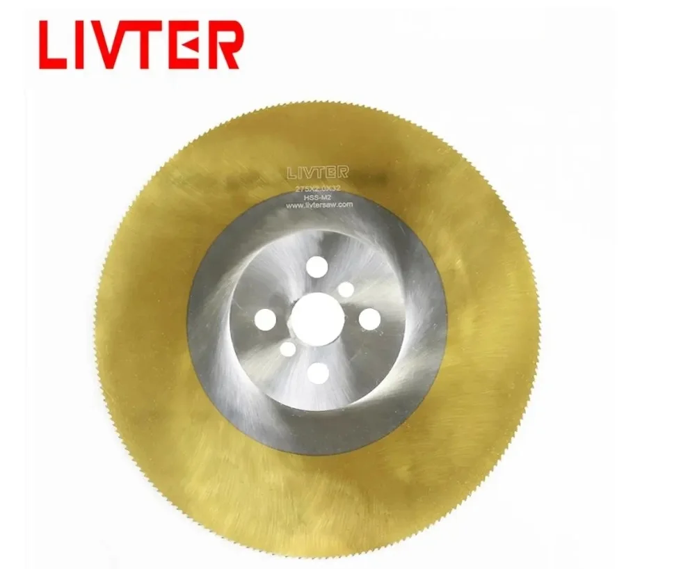 20 10 pcs LIVTER HIGH Quality HSS Circular Saw Disc Julia Saw Blade  Metal Cutting Rainbow coating High Efficency W6 M2 DmO5