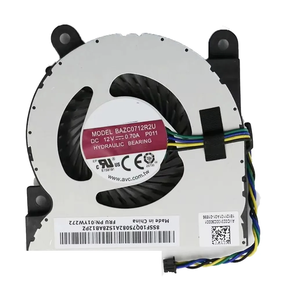 Laptop Cooling fan For Lenovo IdeaCentre 510S-23ISU 520S-23IKU CPU Thermal Cooling Fan 01EF166 BAZC0712R2U