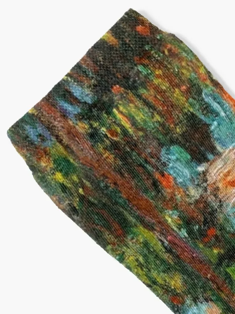 Chaussettes de course pour hommes et femmes, Irises dans le jardin de Monet à Giverny, Claude Monet, Vente en gros