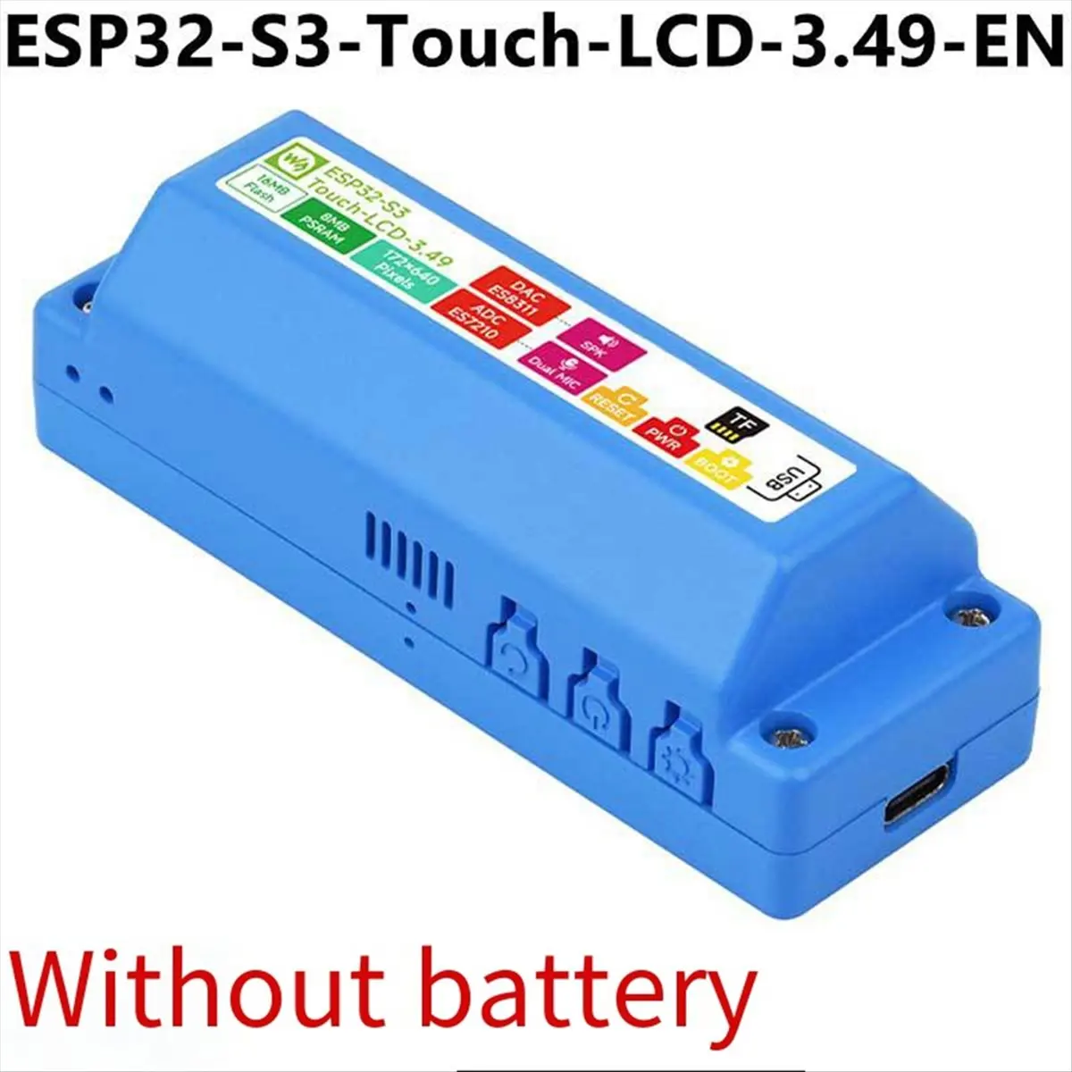 L77A For XiaoZhi AI Chat Robot Box 3.49Inch LCD Touchscreen - N16R8 Development Board Wi-Fi BLE 5