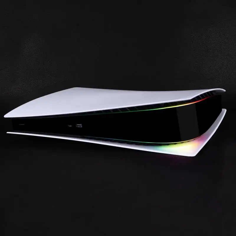 For PS5 Host Light Bar Rainbow Gradient Sticker Self Adhesive Decals LED Lightbar For 5 Game Accessories