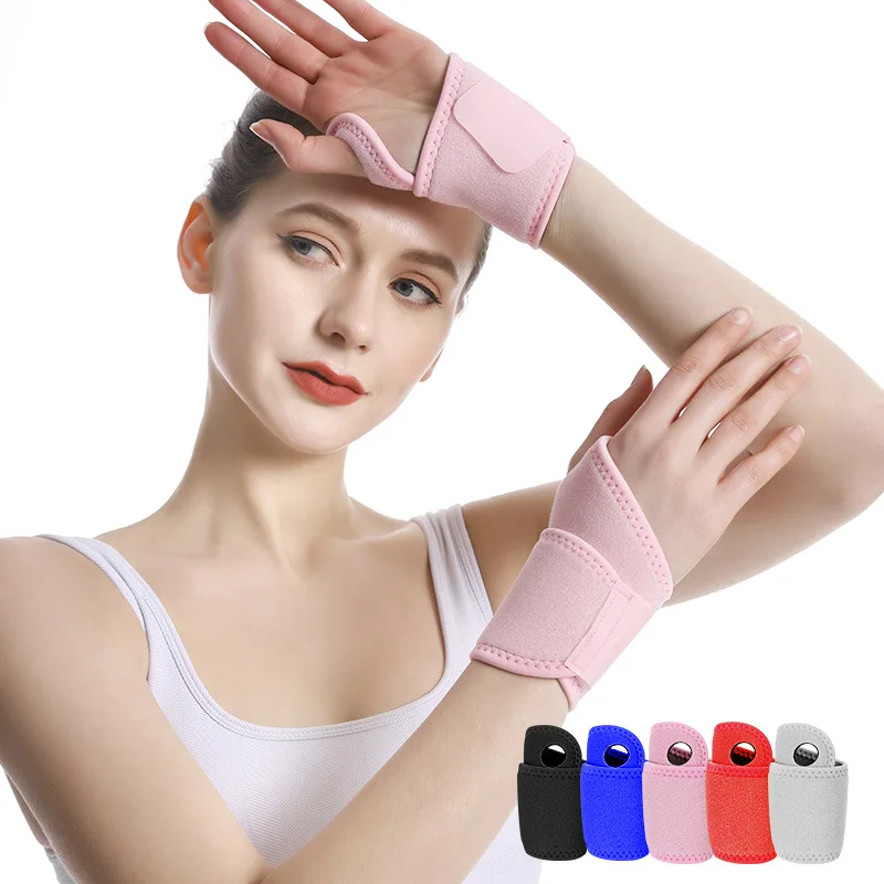 

Sports Wrist Wrap Wrist Sports Fitness Protection With Tendon Sheath Sprain Protection Compression Wrist Bandage Adjustable Wris