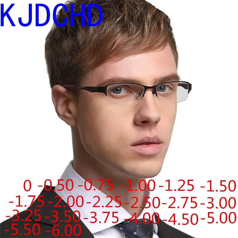 

New Men's and Women's Blue Light Myopia Prevention Glasses Student Optics Finished Prescription Glasses 0 -0.50 -0.75 To -6.0