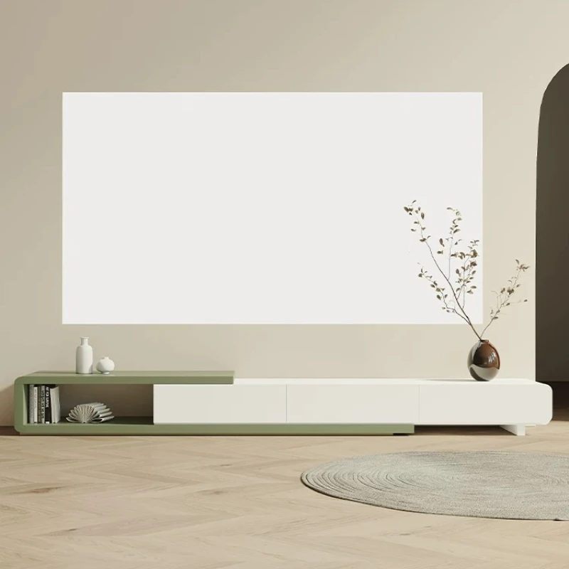 Modular Modern Tv Stand Lowboard Set Retractable Hotel Tv Table Bookshelves Long Mobili Arredamento Casa Furniture Home