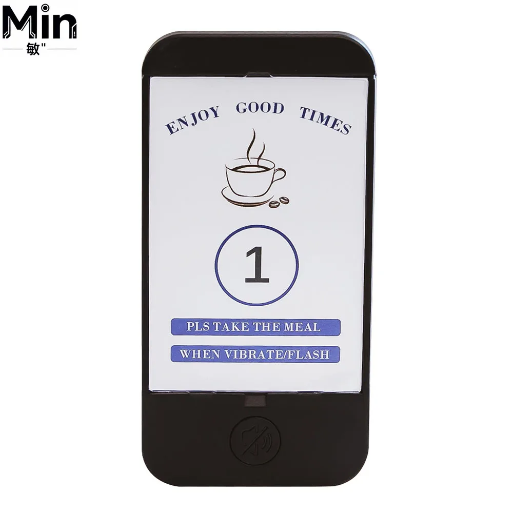 Waterproof Wireless Waiter Call System Vibrating Coaster Pager Restaurant Guest Calling Buzzer for Cafe