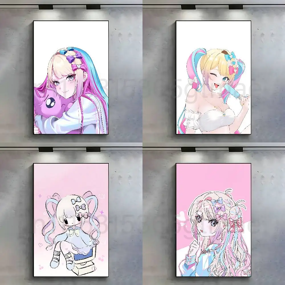 N-Needy Streamer O-Overload kangel New group Poster HD home decor sticky wall waterproof home living room bar aesthetic decor
