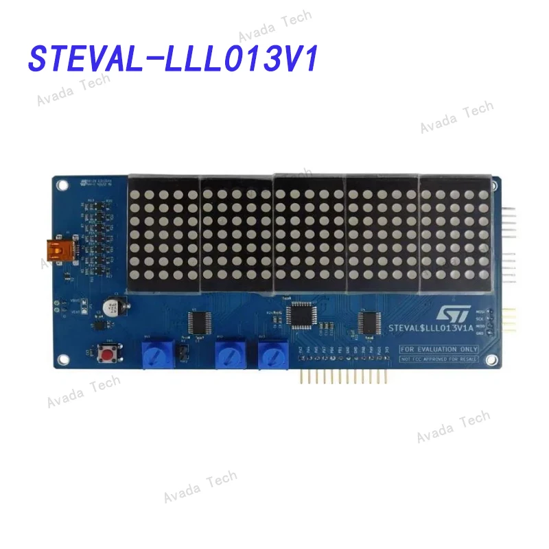 Avada Tech STEVAL-LLL013V1 LED Lighting Development Tool 7x25 LED Matrix panel based on STP16CPC26