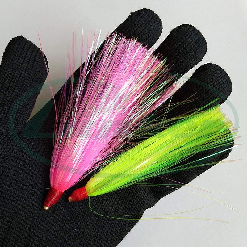 Lunker Bright Shinning Flash Flasher 6 pcs PVC Handmade Realistic Fishing Lure Bait Accessories for Saltwater Sea Fishing - view 5