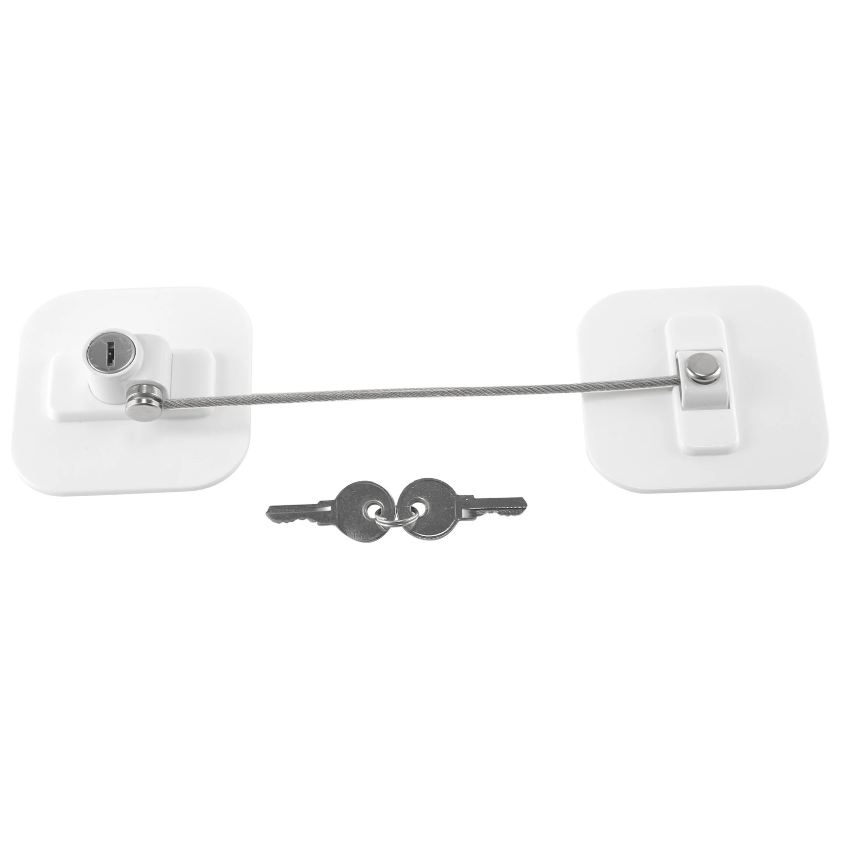 Fridge Lock,Refrigerator Locks,Freezer Lock with Key for Child Safety,Locks to Lock Fridge and Cabinets-1Pack