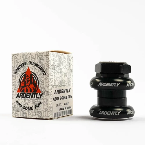 Imagen 2 del producto ARDENTLY-auriculares ultraligeros con rodamiento para bicicleta, cascos de piñón fijo para bicicleta de carretera, aleación de aluminio, piezas de ciclismo, 22,2mm