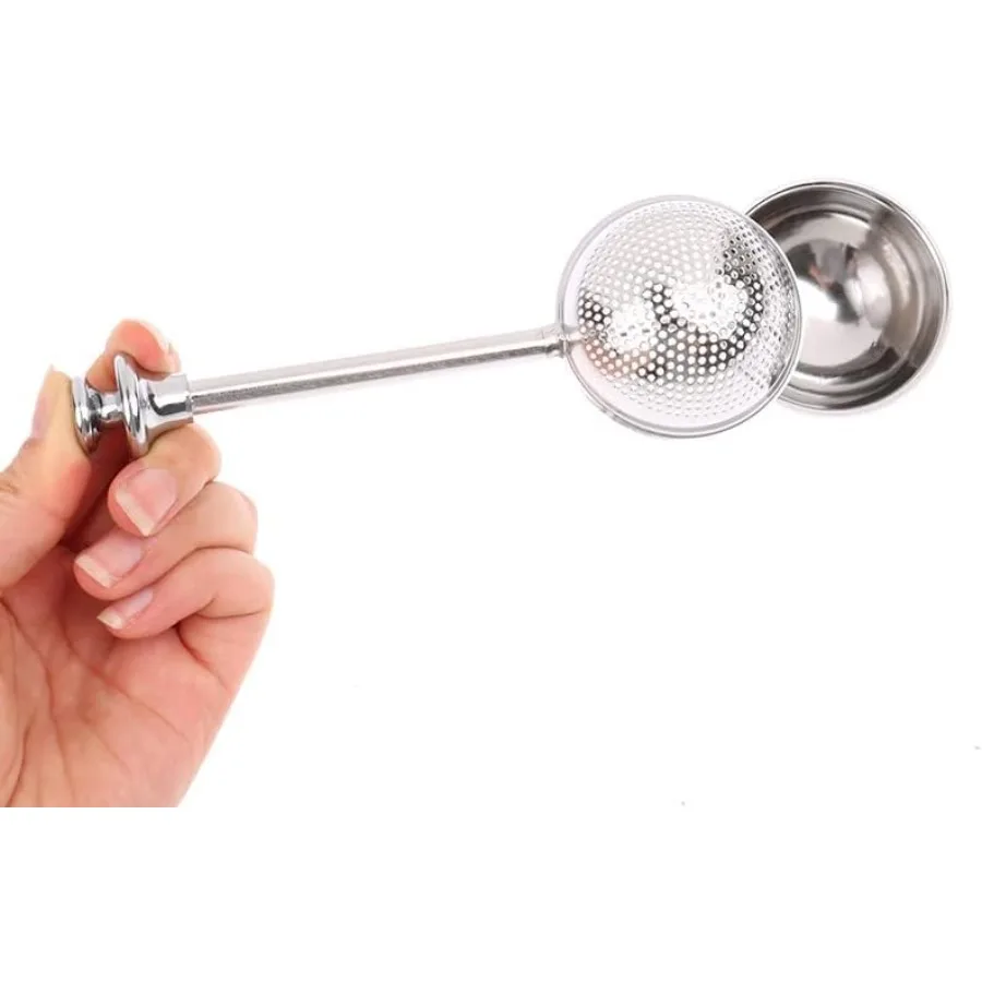 304 Stainless Steel Flour Powder Filter Spoon, Baker Dusting Wand For Sugar Flour Spices, Flour Sugar Powder Spoon Kitchen Tool