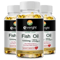 OMEGA-3 Fish Oil Capsules are Rich in DHA and EPA, Which can Improve Negative Emotions, Relieve Stress and Strengthen the Brain