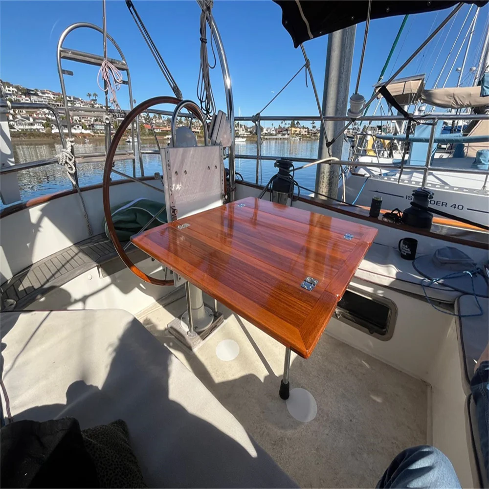 

Лодка складная крылья из тикового дерева столешница 660/330x650,960/480x890 мм, 26/13X25.6, 18,9/37,8X35 дюймов прямоугольная простая морская яхта RV