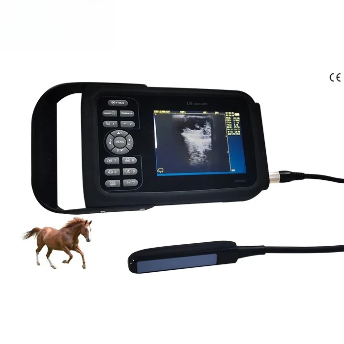 

Full Digital Veterinary Instrument Portable Ultrasound Machine B/W 5 Inches Ultrasound Scanner