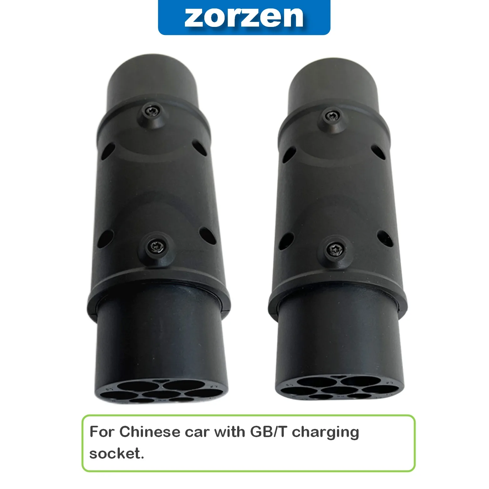 IEC 62196-2 para GBT Adaptador, carregador para PHEV e carros elétricos com soquete de carregamento chinês GB/T, compatível com tipo2 para tipo2