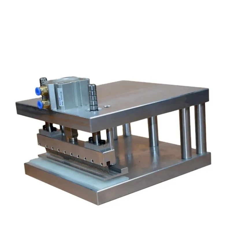 Thin Paper Bag Tear Line Perforating Pneumatic Punch Equipment