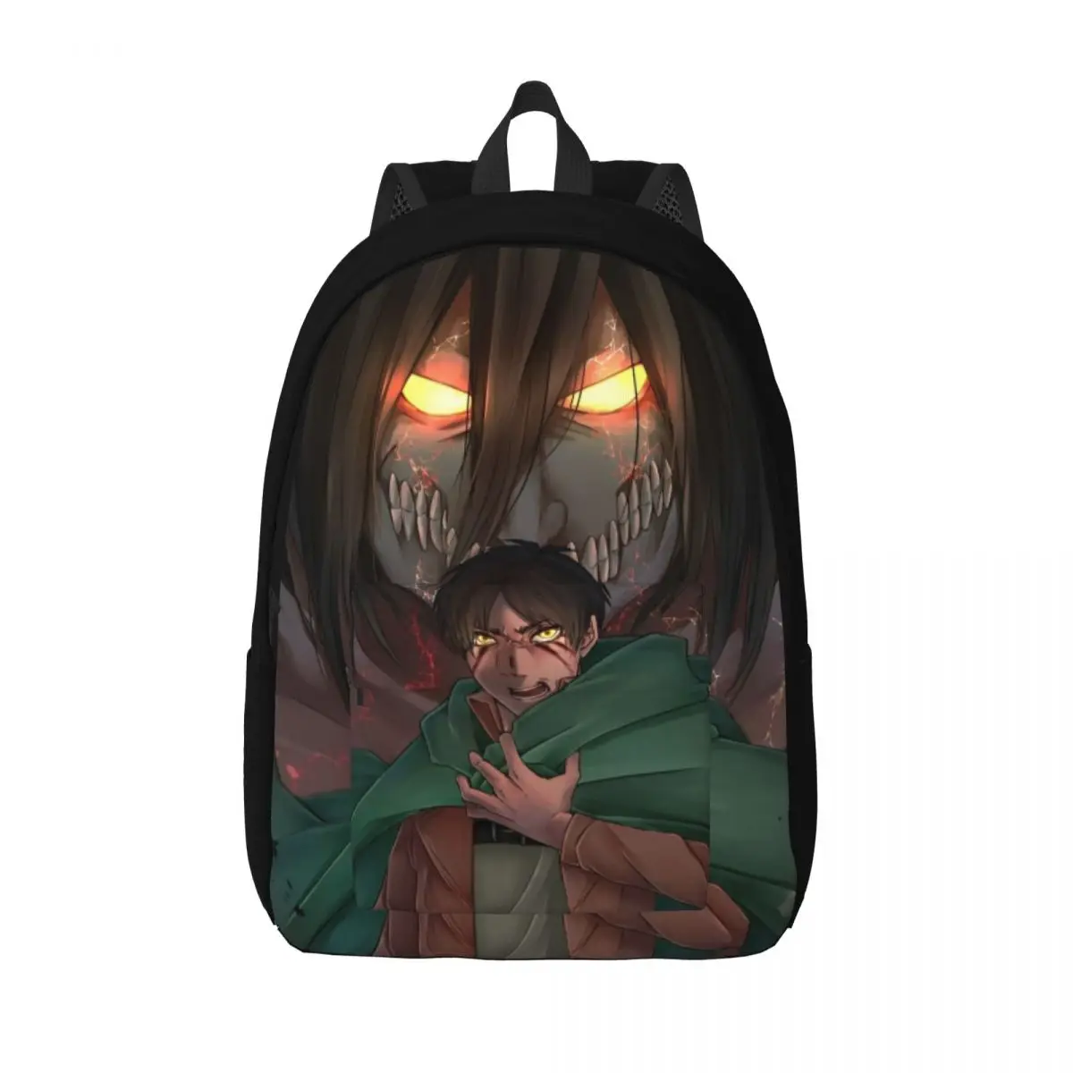 

Anime Attack On Titan Fashion Backpack Sports Student Hiking Travel Daypack for Men Women Laptop Computer Canvas Bags