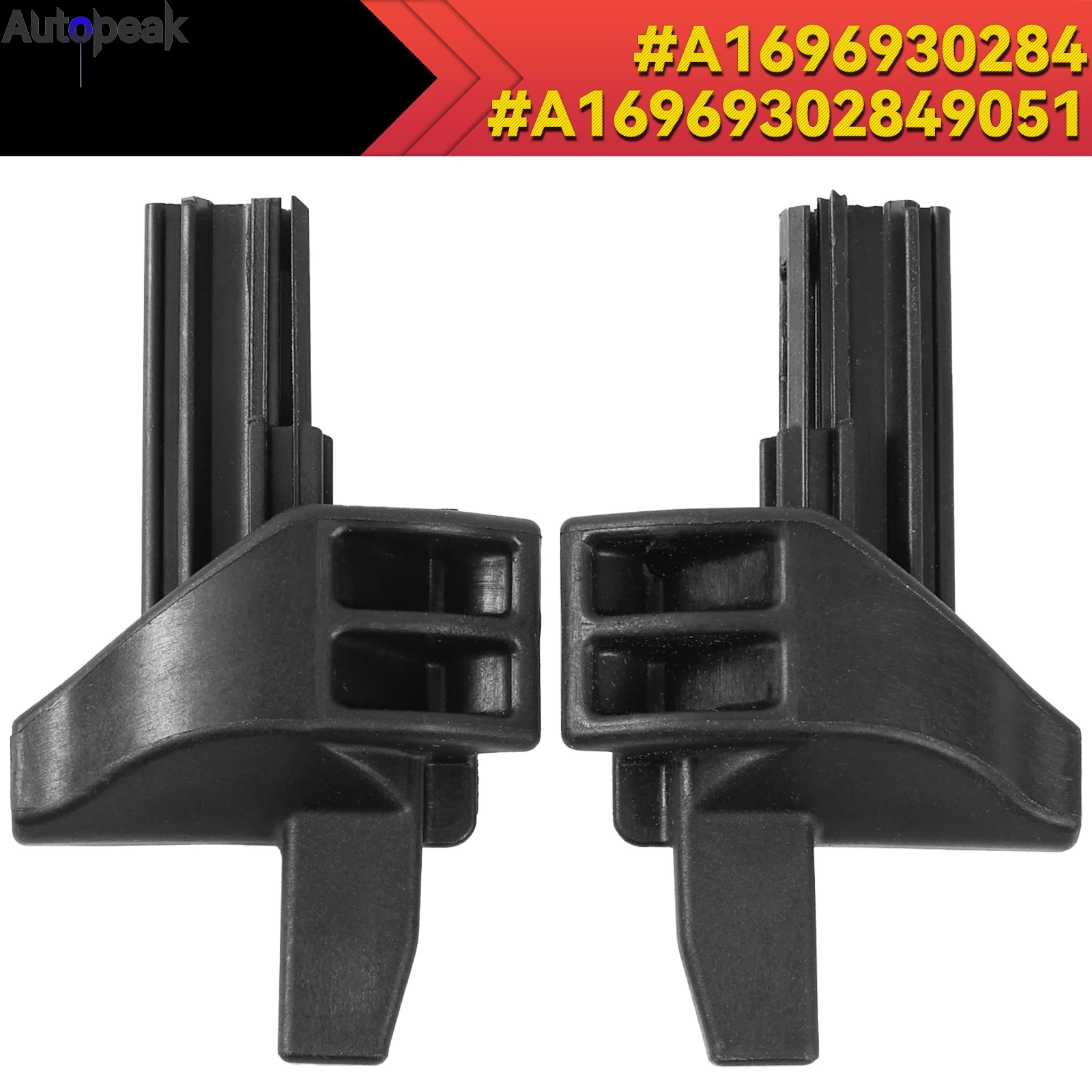 

2Pcs Parcel Shelf Clip A16969302849051 For Mercedes-Benz A B Class W169 W245 Retaining Clips Interior Accessories A1696930284