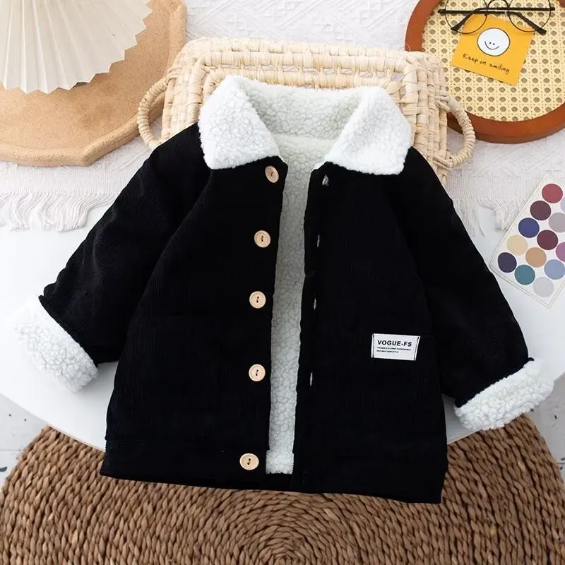 Autumn Winter New Boys Girls Jacket Coat Kids Warm Outwear Clothes