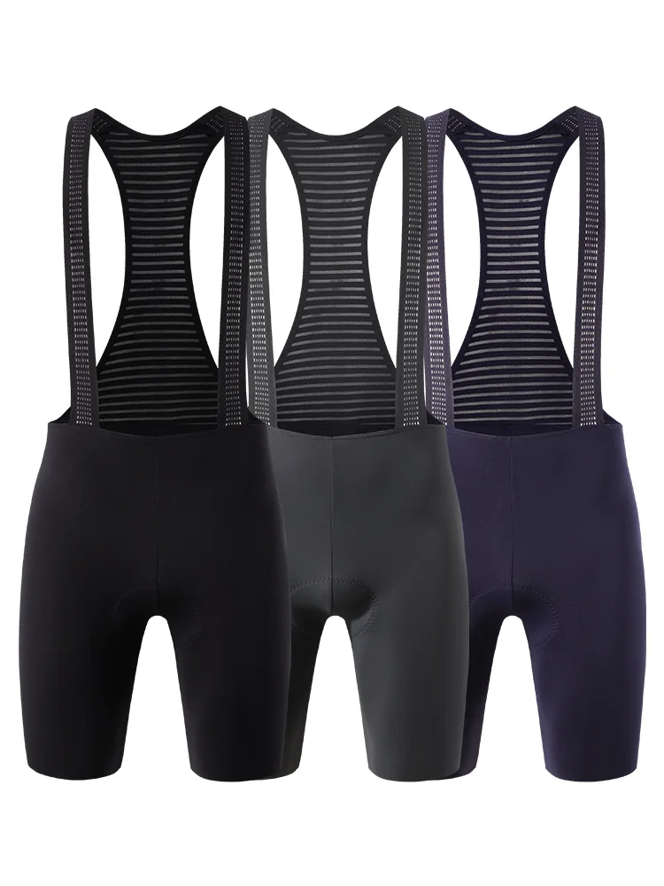 AliExpress RION Cycling Bib Shorts Men Seamless Leg Bicycle Tights Bike Equipment Man Road Bibshorts Brace Dolomiti Pad 5H Medium Distance