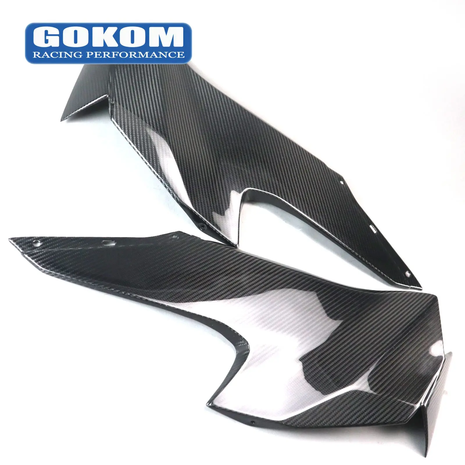 

Gokom Racing Motorcycle Parts Carbon Fiber Side Panels FOR KAWASAKI ZX10R 2022+