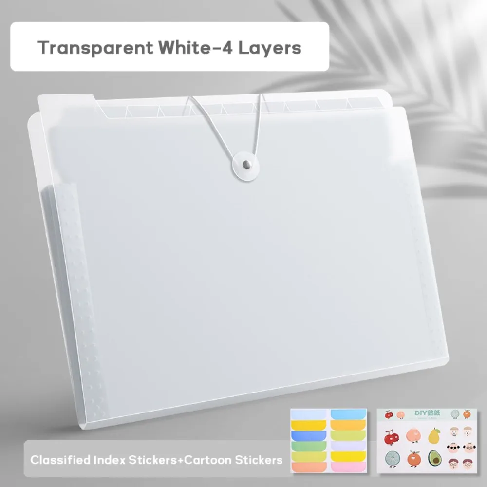 

Водонепроницаемая папка для файлов формата А4, тестовая бумага для хранения, 4/8/12 карманов, сумка для органов, секретное хранилище, папка-конверт из полипропилена, школьный офис