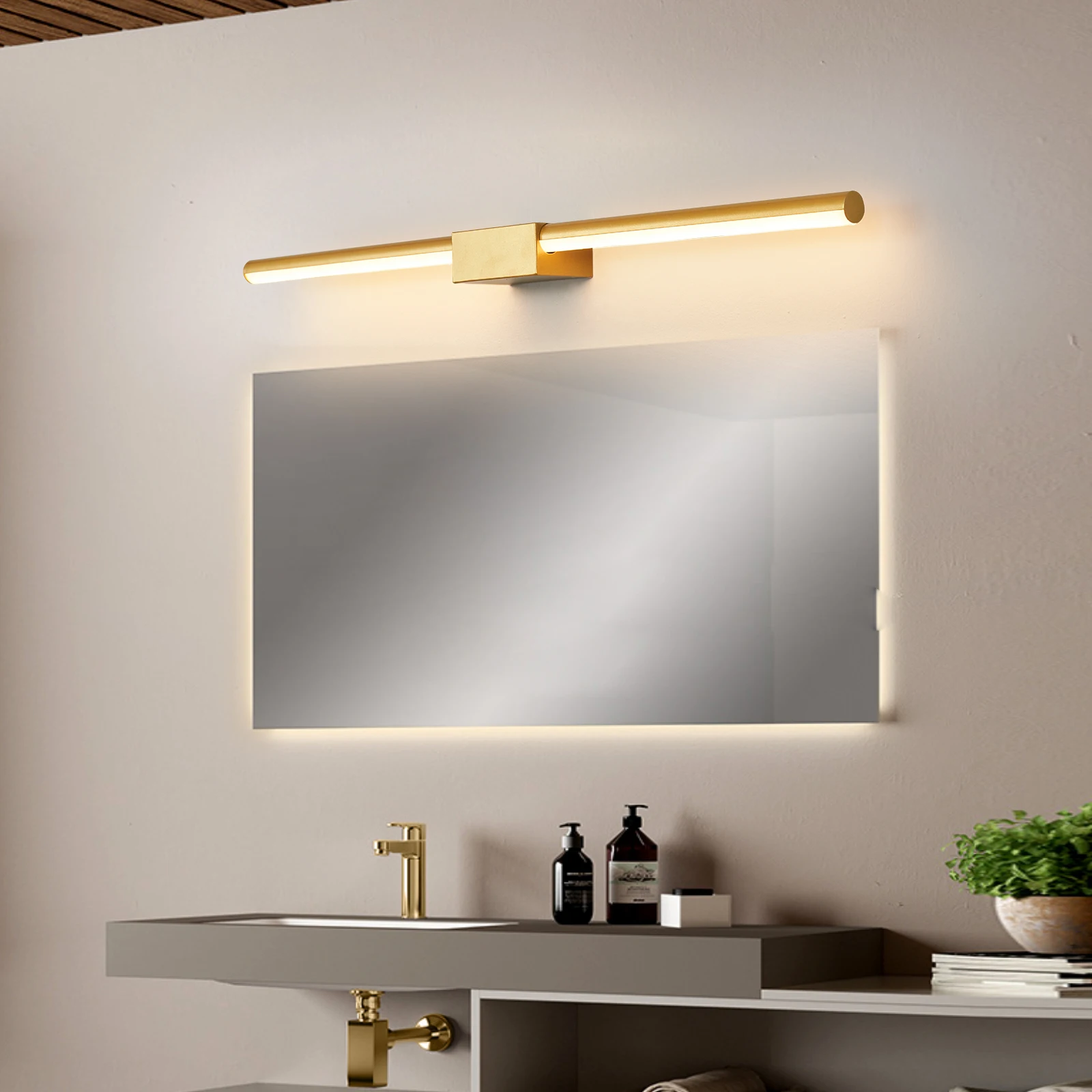 

NEO Gleam Wall Lamps Morden bathroom mirror Light Fixtures L70-90-110cm Wall Mounted long led mirrors for bathroom Sconce Lamp