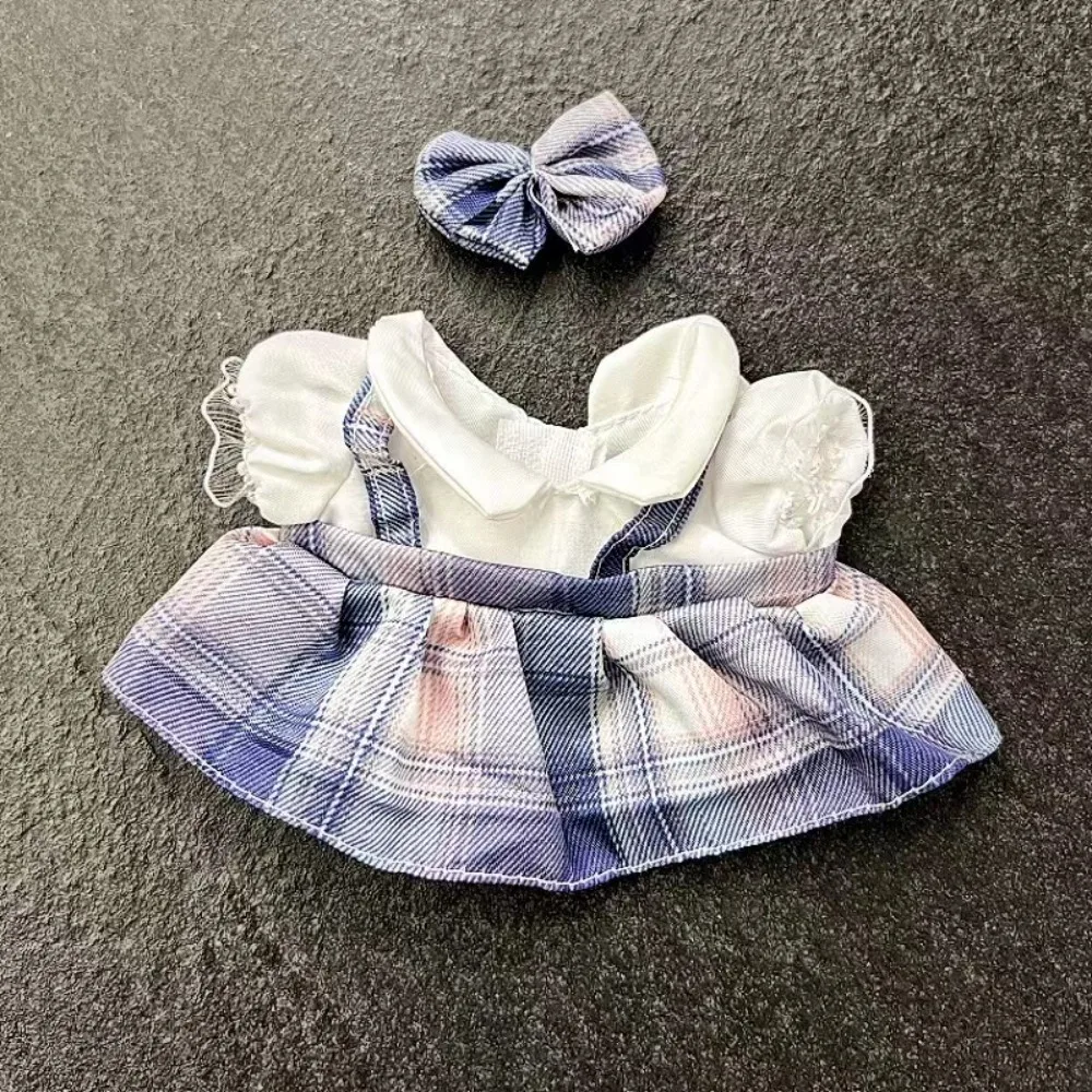 Vestido de tirantes de algodón de 20cm para muñeca, ropa DIY, Kawaii, sin atributos, falda Lolita, vestido de muñeca de estrella encantadora