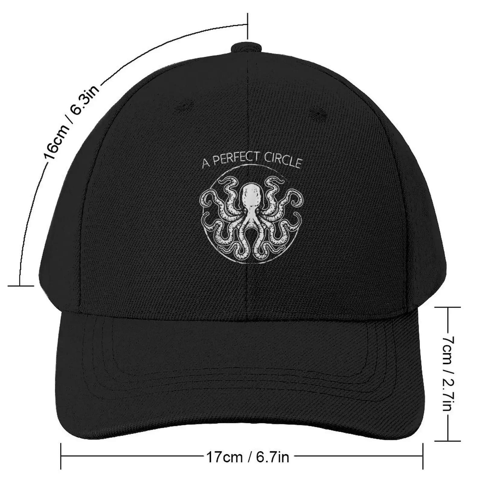 Perfect Circle Octopi Math Teacher Gift Octopus Pi Day Baseball Cap fashionable |-F-| Snap Back Hat Women's Hats Men's